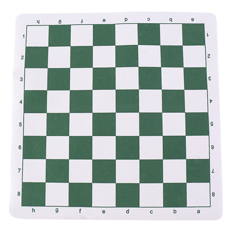 Cross-Border Chess Chess Board Pvc Soft Leather Kidsren's Student Outdoor Foldableing Portable Small Large Size 64 Grids