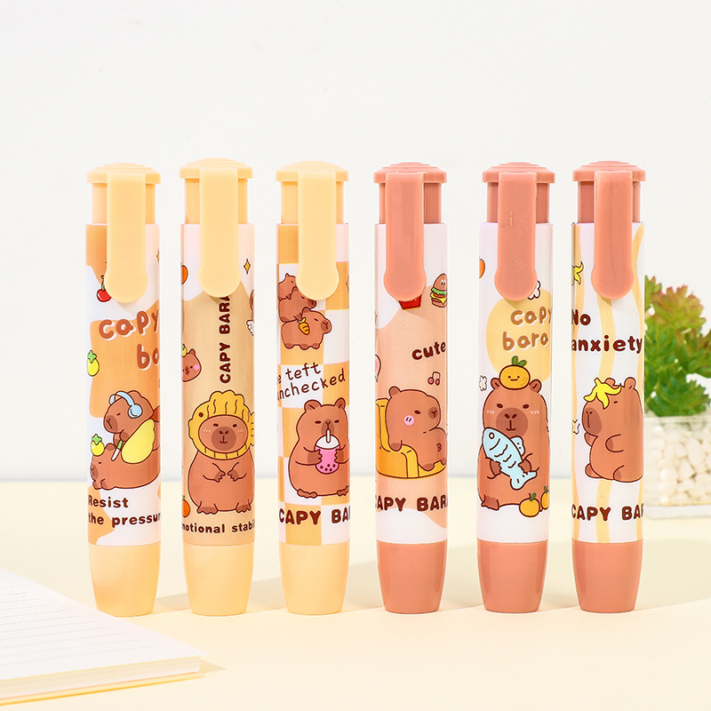 Picture of Creative cartoon press eraser primary school children's kindergarten children's special supplies cute rubber wholesale environmental protection manufacturers