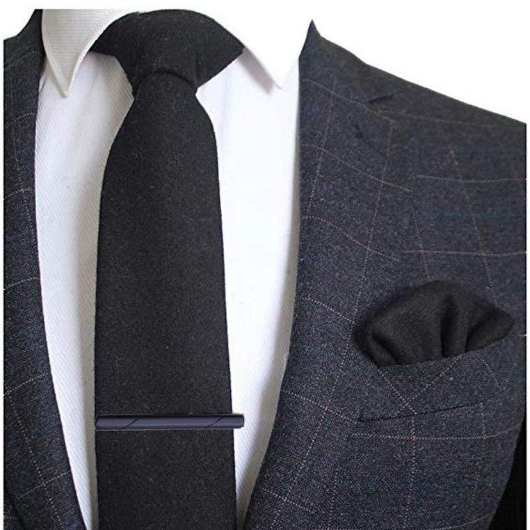 Picture of Cross-Border Fashion Colorfulful Copper Tie Clip Glossy Twill Copper 6-Colorful Men's Tie Clip Business Tie Clip