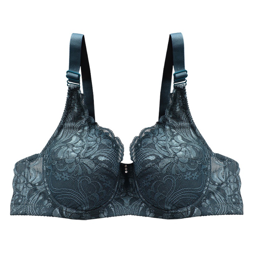 Large Chest Small Underwear with Steel Rings Women's Parammary Anti-sagging Bra Push-up Shrink Full Cup C Large Size Bra