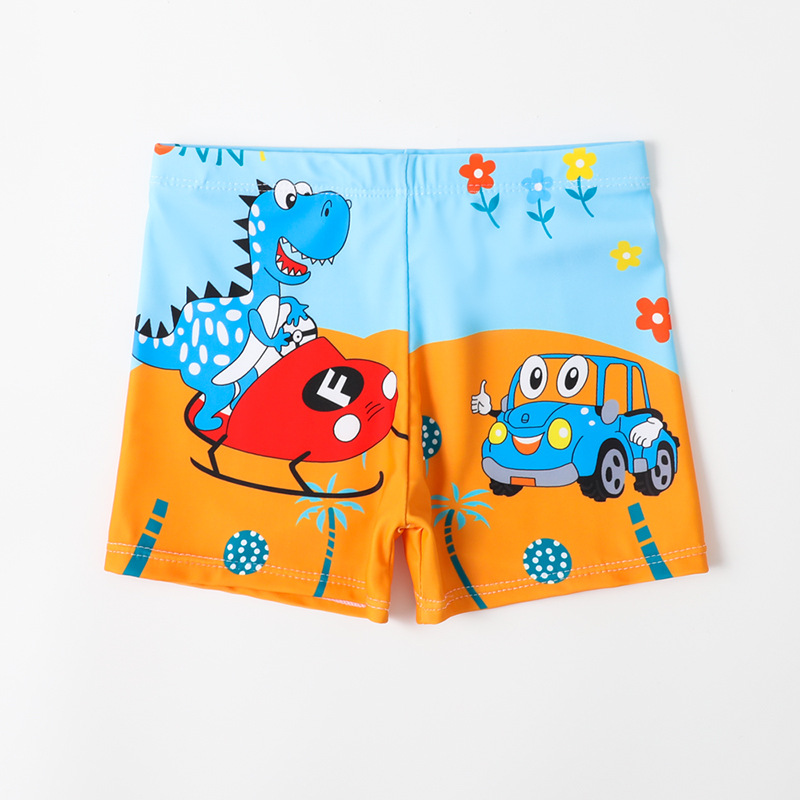 Picture of Cartoon boys swimsuit baby swimsuit good fabric boys small and medium-sized children swimming trunks a generation of children's swimming trunks