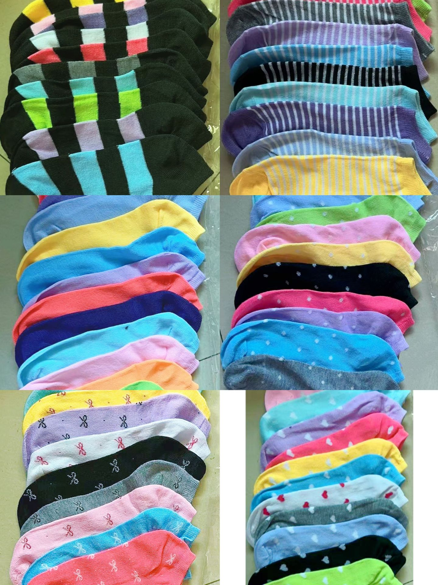 Picture of Socks Men's Summer Thin Cool Breathable Mesh Solid Color Black White Gray Fashionable Deodorant Sports Socks Men's Socks