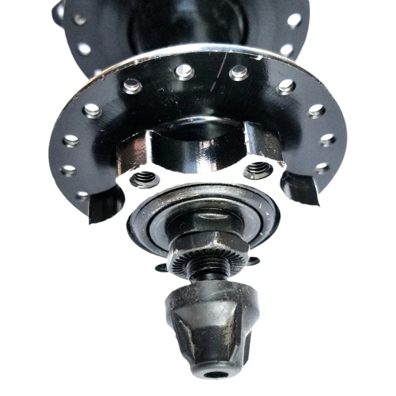 Manufacturers supply mountain bike disc brake quick release Big Ear hub 32/36 hole axle skin front and rear hub accessories