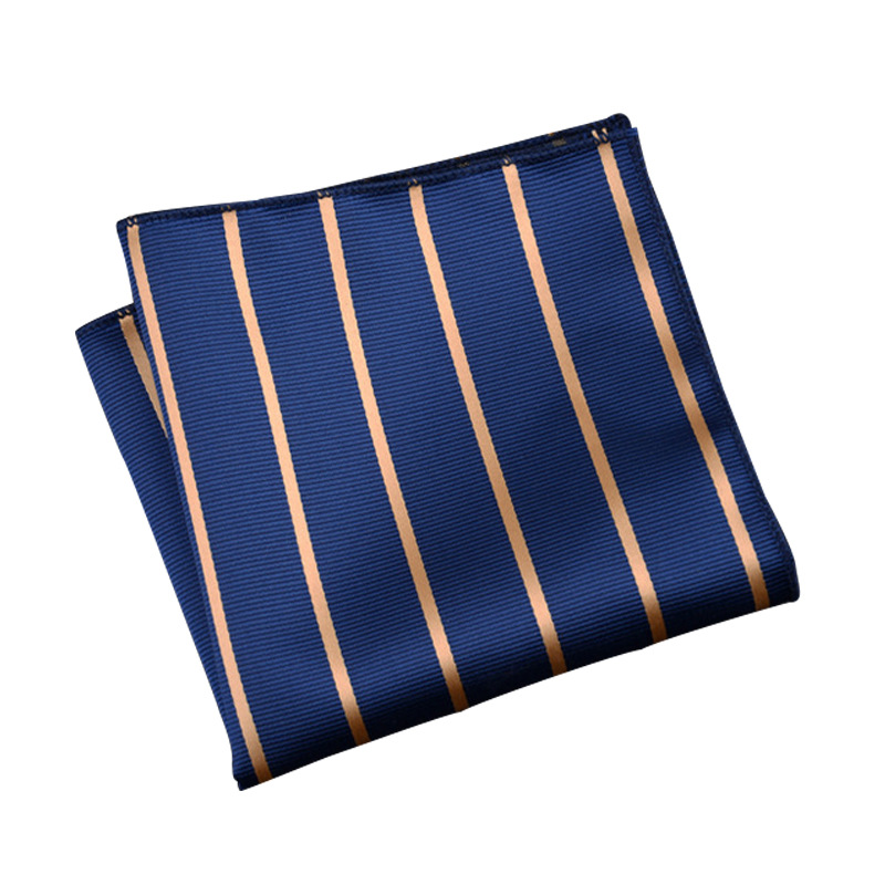 Picture of Men's suit small square scarf factory wholesale fashion polyester fashion accessories vintage embroidery pattern pocket towel men's clothing