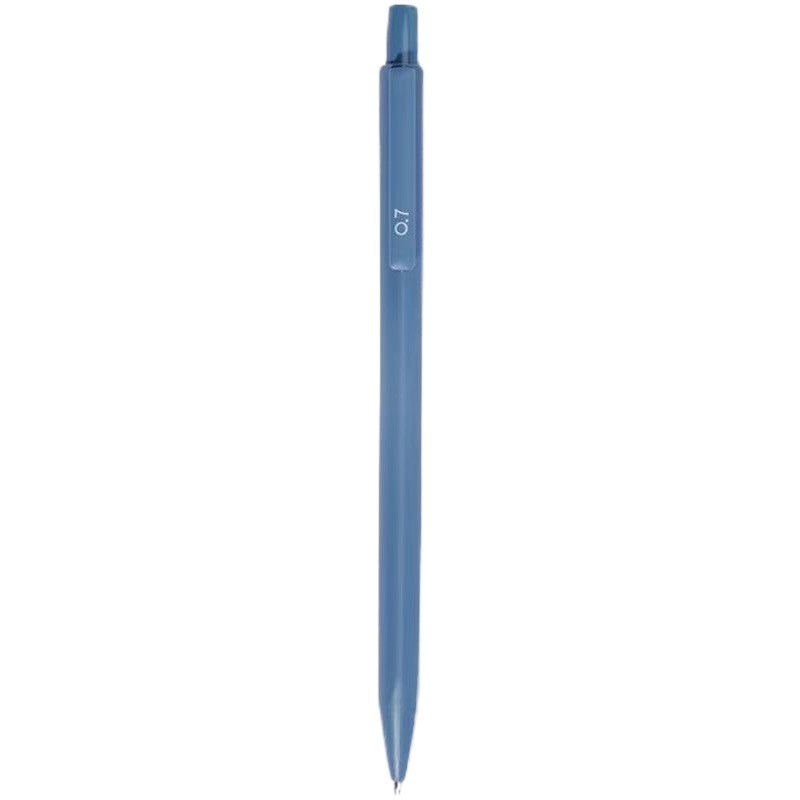 Morandi solid color movable pencil 0.5/0.7 student cut-free press pencil with eraser children stationery prize
