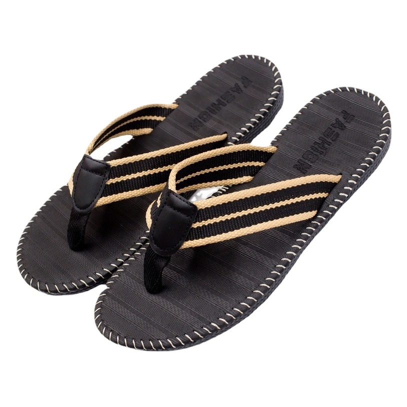 Korean Style Casual and Versatile Summer Flip-Flops, Trendy and Personalized Men's Beach Sandals, Student Flip-Flops, Breathable