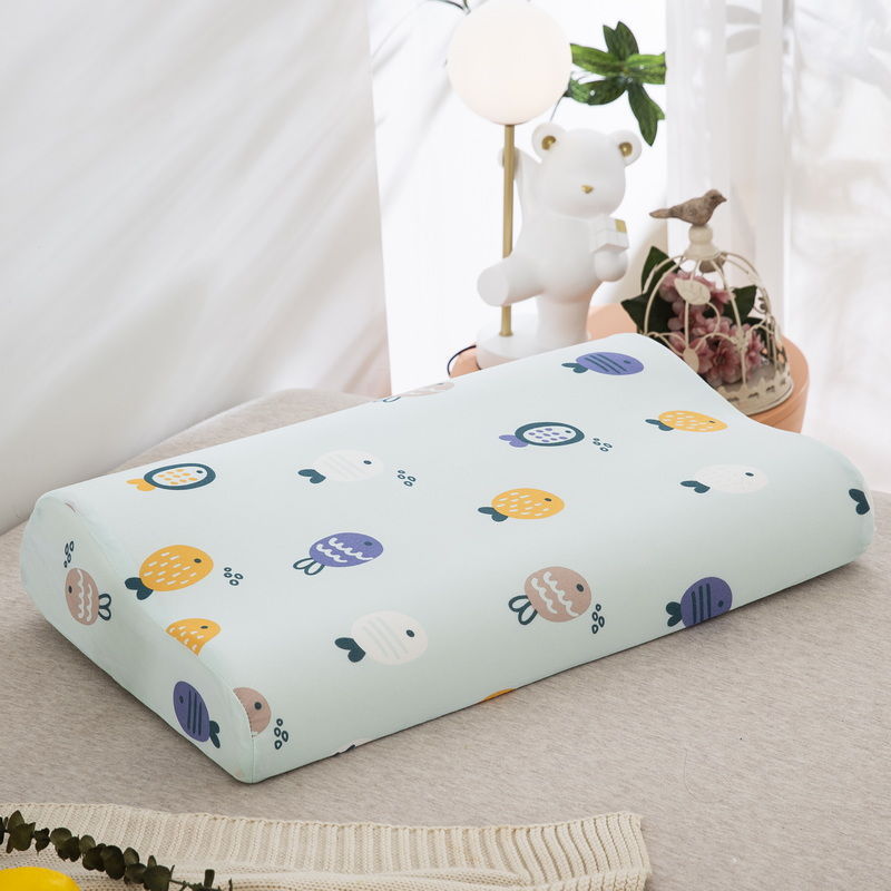 Picture of Cross-border cartoon shaped pillow children's pillow Class A slow rebound memory foam infant pillow newborn head baby pillow