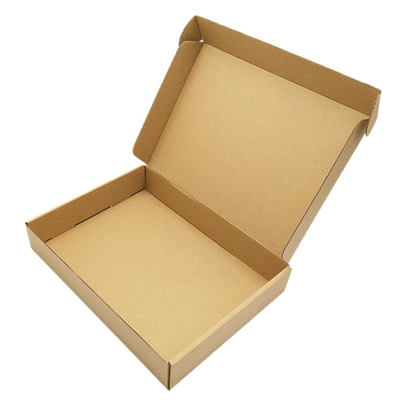 Flying Machine box printed logo spot E-Commerce express box reinforced hard three-layer corrugated folding flying machine box