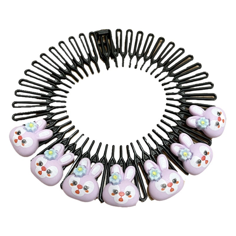 Children's comb hair card broken hair finishing artifact bangs hair accessories girls' hair comb baby headdress hairpin broken hair comb