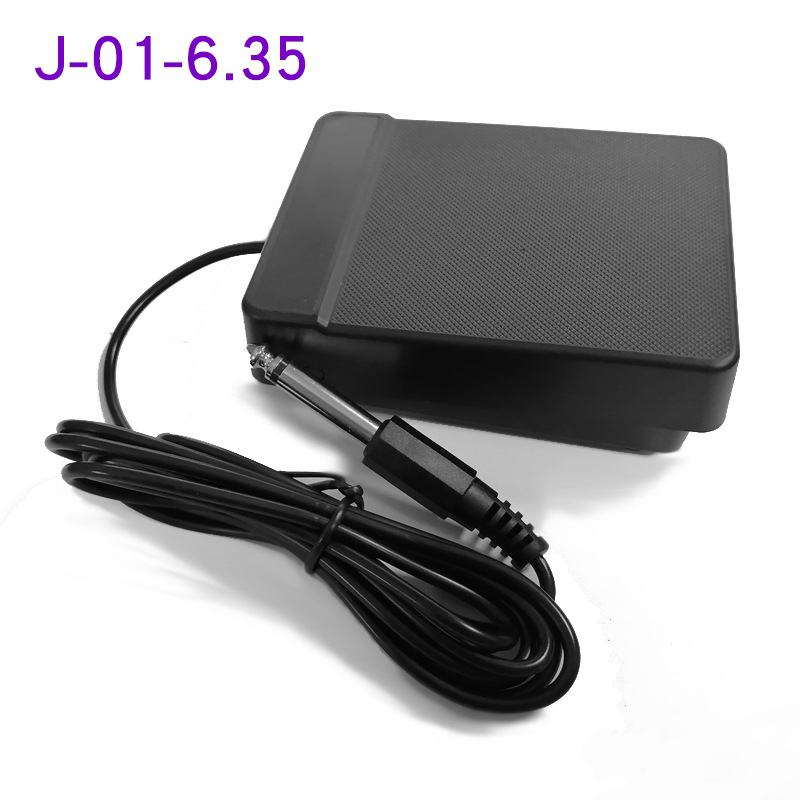 Picture of Guanyin Pedal Electronic Piano Pedal Big Head Pedal Instrument 6.35 Head Pedal Double Pedal Single Pedal