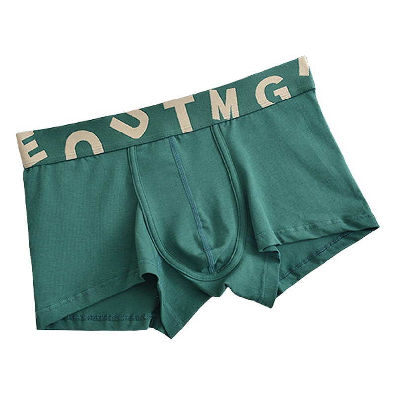 Graphene Personalized Men's Underwear Pure Cotton Boxers Youth Sports Casual Boxer Shorts Trendy Shorts for Boys
