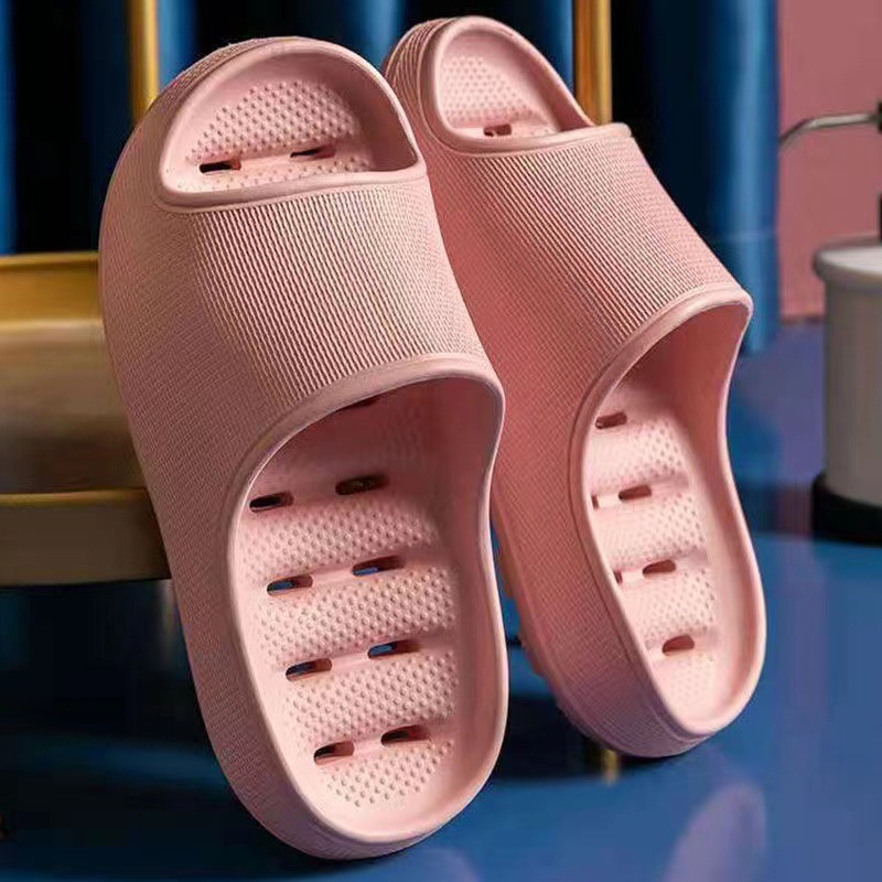 2024 sandals wholesale summer home couples home bathroom bath quick-drying leaking eva thick-soled sandals for women