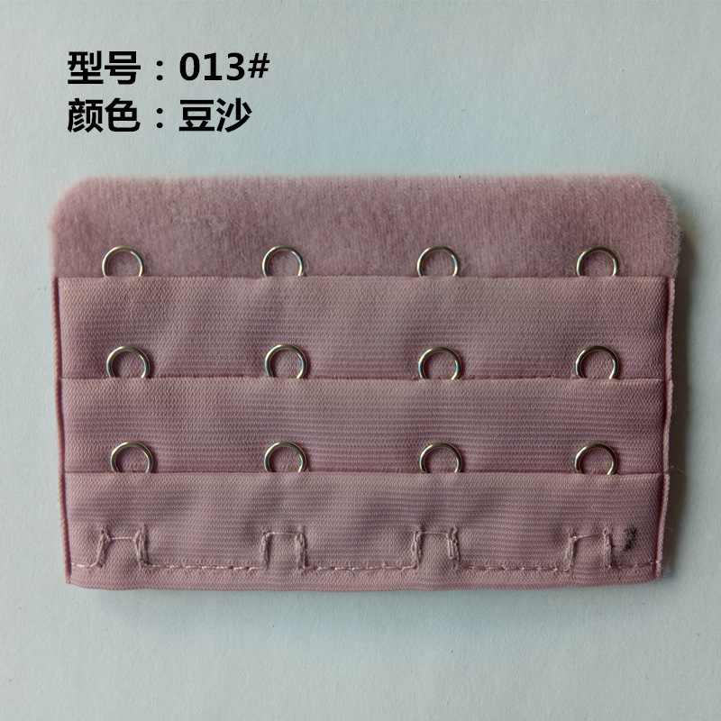 Picture of Three Rows and Four-Button Bra Extension Buckle Three Rows and 4-Button Intimates Extension Back Buckle Unpackaged Electroplated Bra Hook