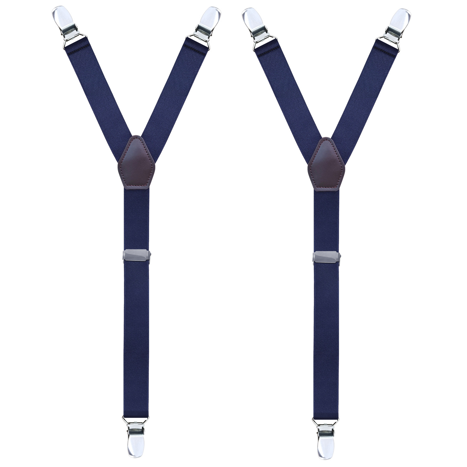 Picture of Cross-Border Supply Adult Men's Shirt Non-Slip Anti-Wrinkle Elastic Jacquard Three-Clip Y-Style Garter Fixed Clip