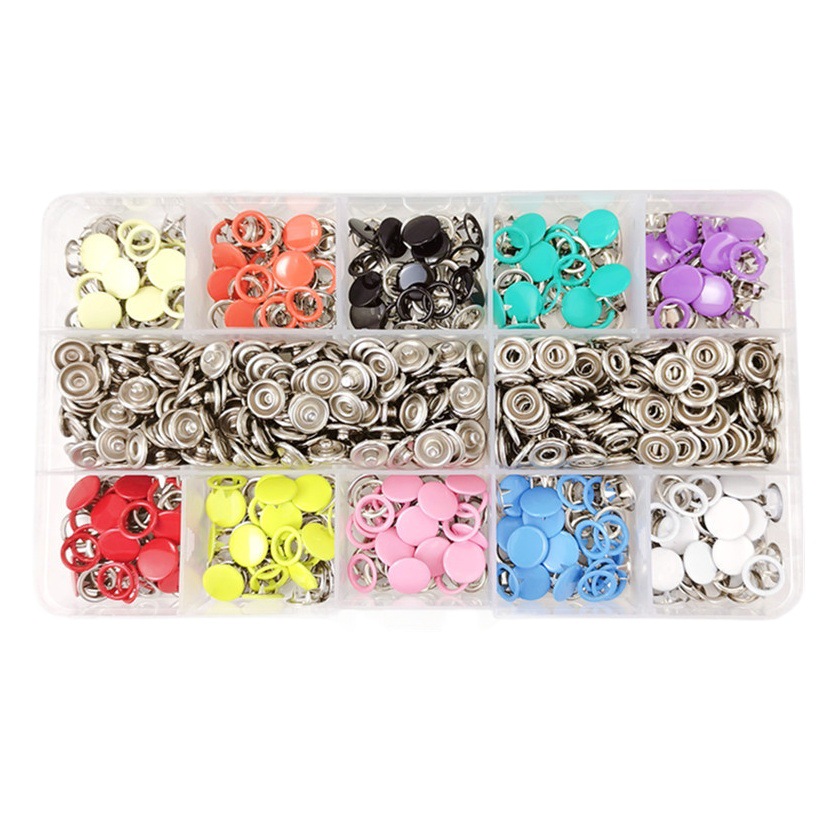 Colorful Solid Hollow Seam-Free Five-Claw Buckle suit Five-Grab Button Button Metal Snap Button Snap Buckle