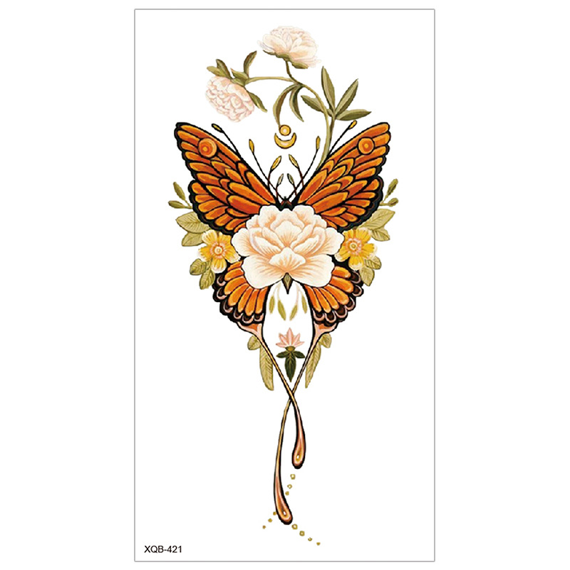 Picture of New Half Arm Tattoo Stickers Cross-border Amazon Hot Selling Set Dark European and American Realistic Waterproof Tattoo Stickers Wholesale