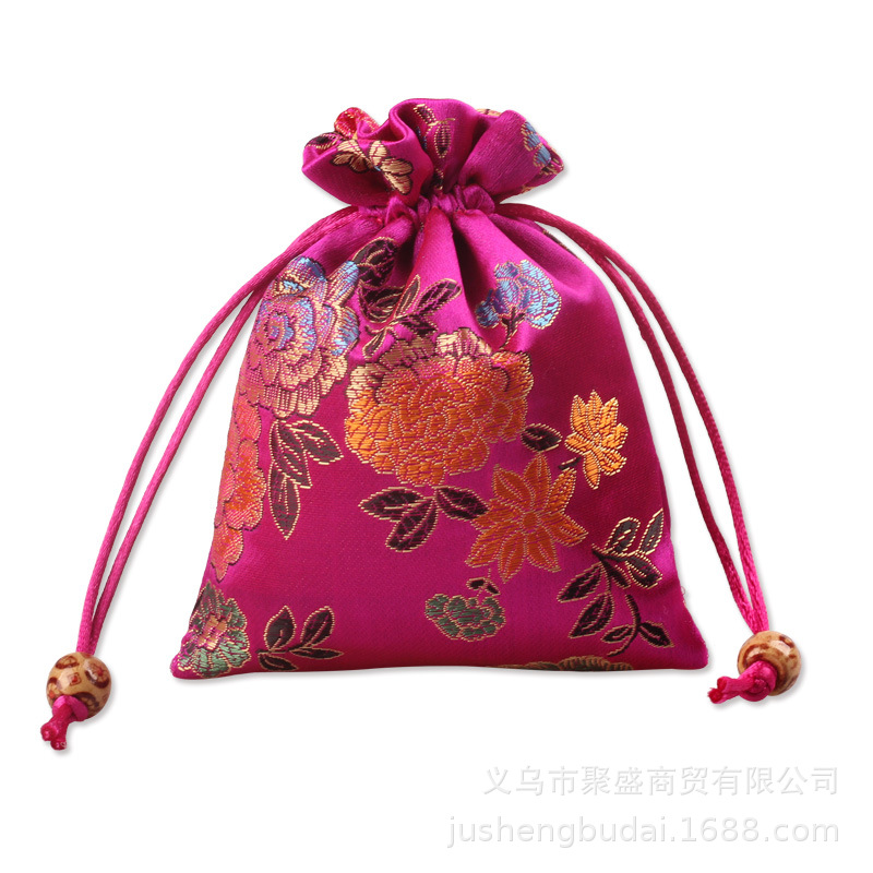 Picture of Osmanthus sachet sachet pendant antique Chinese brocade high-grade sachet empty bag bag bag wholesale 11*14