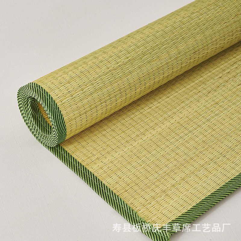 Picture of Grass mat mat wholesale student dormitory mat natural orchid mat folding mat bamboo mat rattan mat disaster relief manufacturers