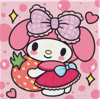 Picture of Original God New Diamond painting children student diy handmade diamond material package with frame Cartoon Cartoon educational toys