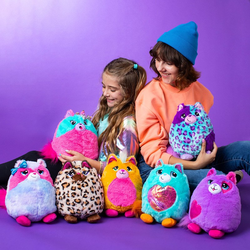 Cross-border New Long-haired Strange Cats Plush Toy Simulation Cat Blind Box Doll Pendant Children's Gift