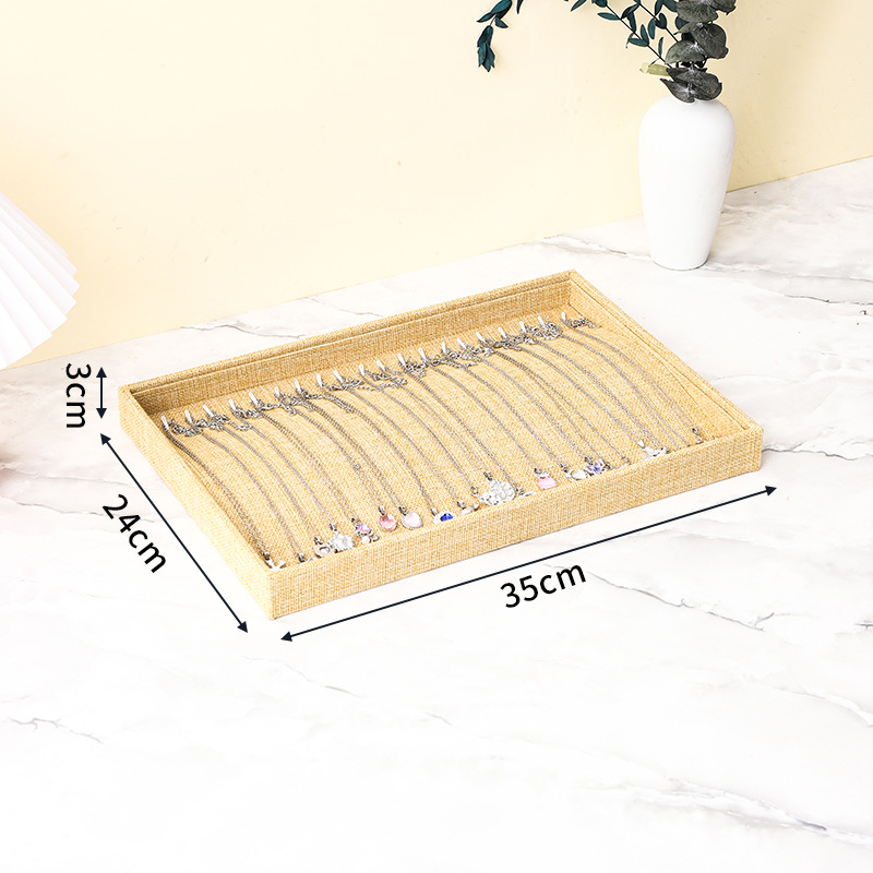Picture of Jewelry Display Tray Advanced Necklace Rack Ring Handstring Box Bracelet Earrings Stall Bracelet Jewelry Jewelry Disc