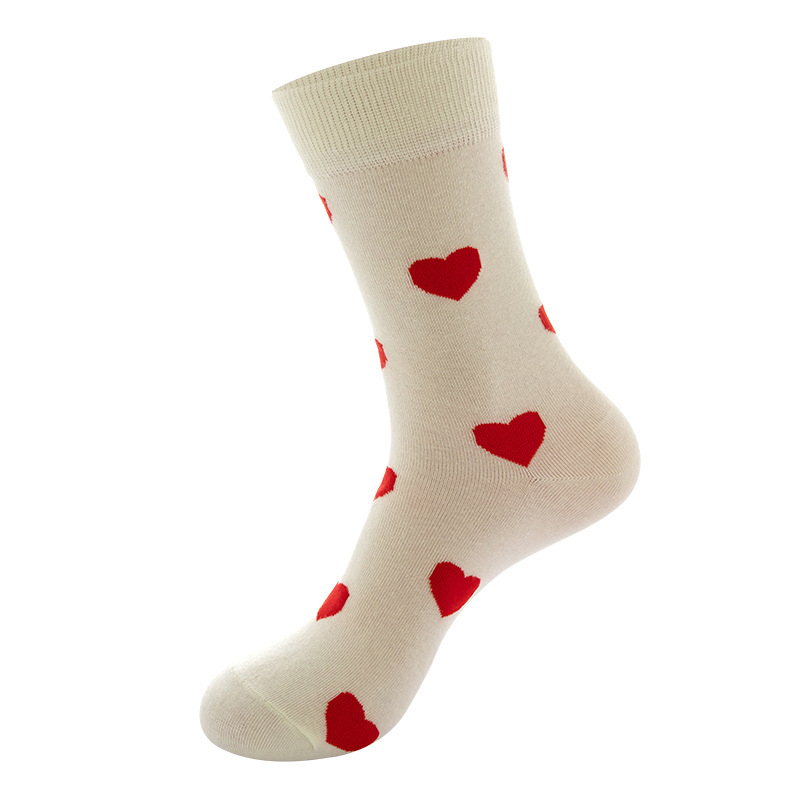 Picture of New Amazon Mid-Calf Socks for Men, Cotton, Women's European and American Ins Style Autumn and Winter Internet Celebrity Trendyy Socks Wholesale