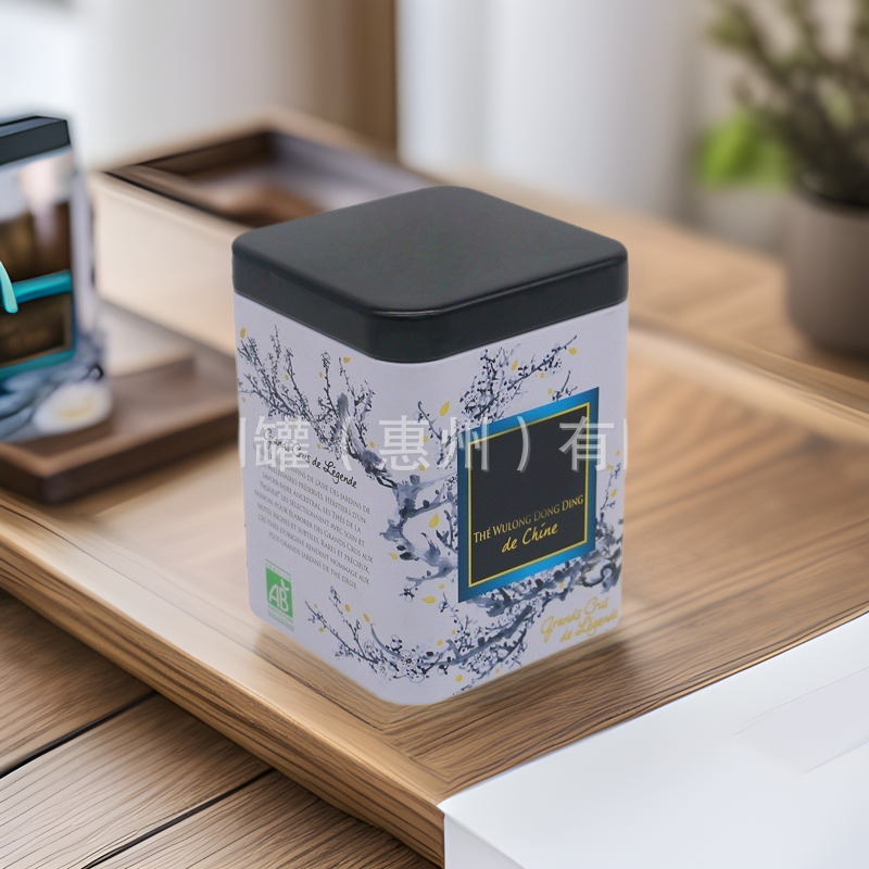 Fuding White Tea Tin Can Customization Tieguanyin Green Tea Tin Can Customization Half Catty Chuan Ning Black Tea Tin Box Packaging