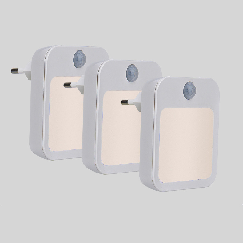 Eu Appearance Patented Night Light Plug-In Infinitely Dimmable Light Guide Plate Luminous Night Light Optional Function