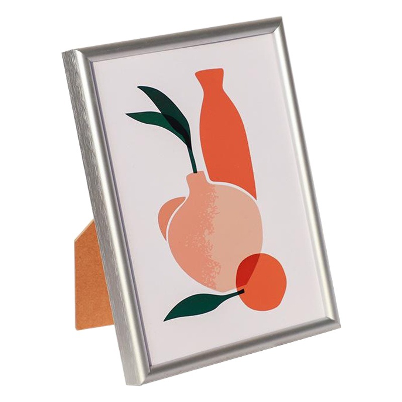 Photo frame table metal horizontal and vertical development photo frame Simple 6 inch a4 ins aluminum alloy picture frame wall