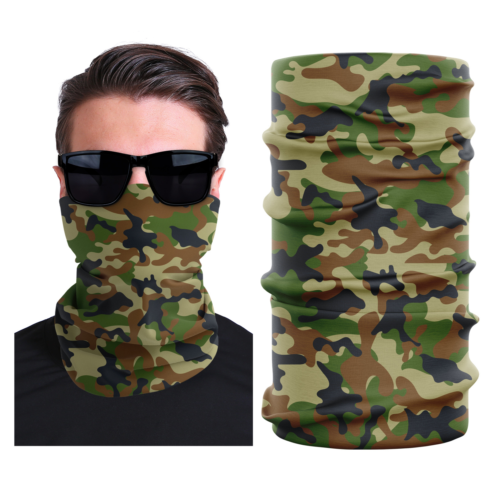 Picture of Xunhui magic scarf outdoor scarf mountaineering riding scarf high elastic seamless Ice Silk face towel cross-border bandana