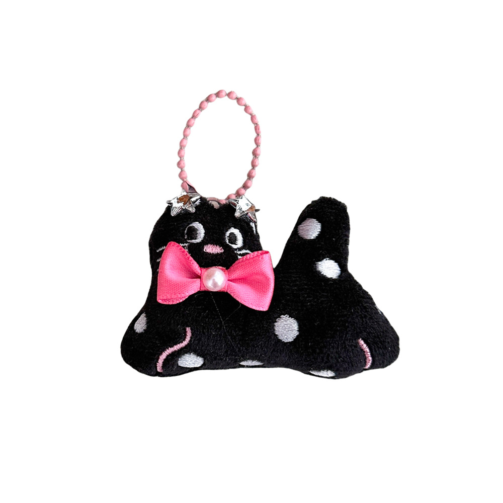 Picture of Cute plush kitten doll pendant girl all-match pendant new bag key chain pendant doll wholesale