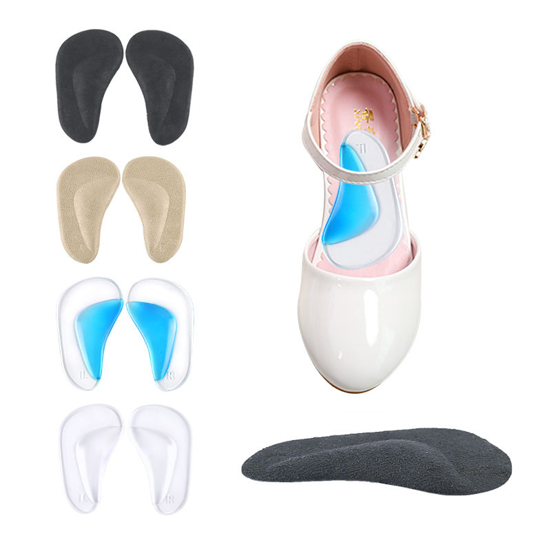 Infant Foot Arch Pad Flat Foot Inner Figure Eight Corrective Insoles Post Foot valgus Orthopedic Pad for Men and Women Children