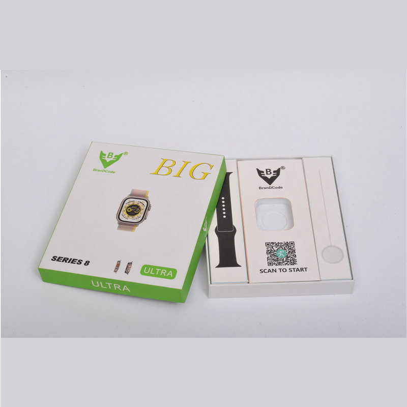 Picture of in stock wholesale T900 smart watch packaging box digital electronic products packaging carton neutral heaven and earth cover color box