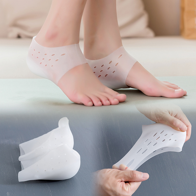 Picture of Inner Heightening Insole Invisible 5cm Half-Pad Soft Socks Inner Bionic Comfortable Heel Heightening Insole Heightening Socks Non-Slip