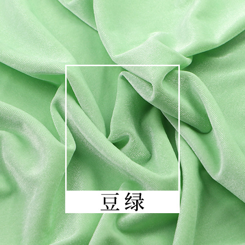 Picture of South Korea velvet fabric thickened weft knitted velvet velvet high quality dyed fabric cheongsam fashion curtain wholesale
