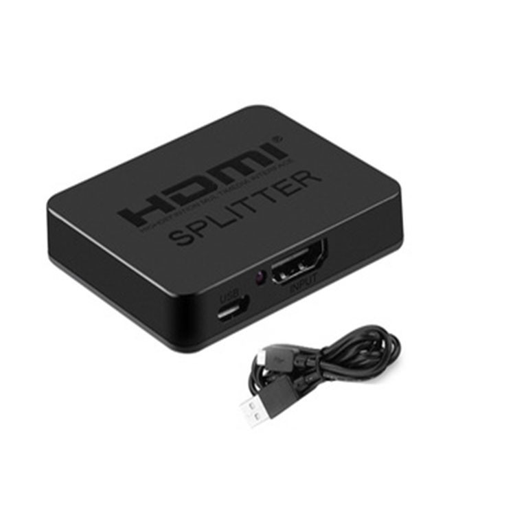Picture of Factory wholesale hdmi splitter one-to-two HDMI one-in-two-out divider HD video co-screen 4K