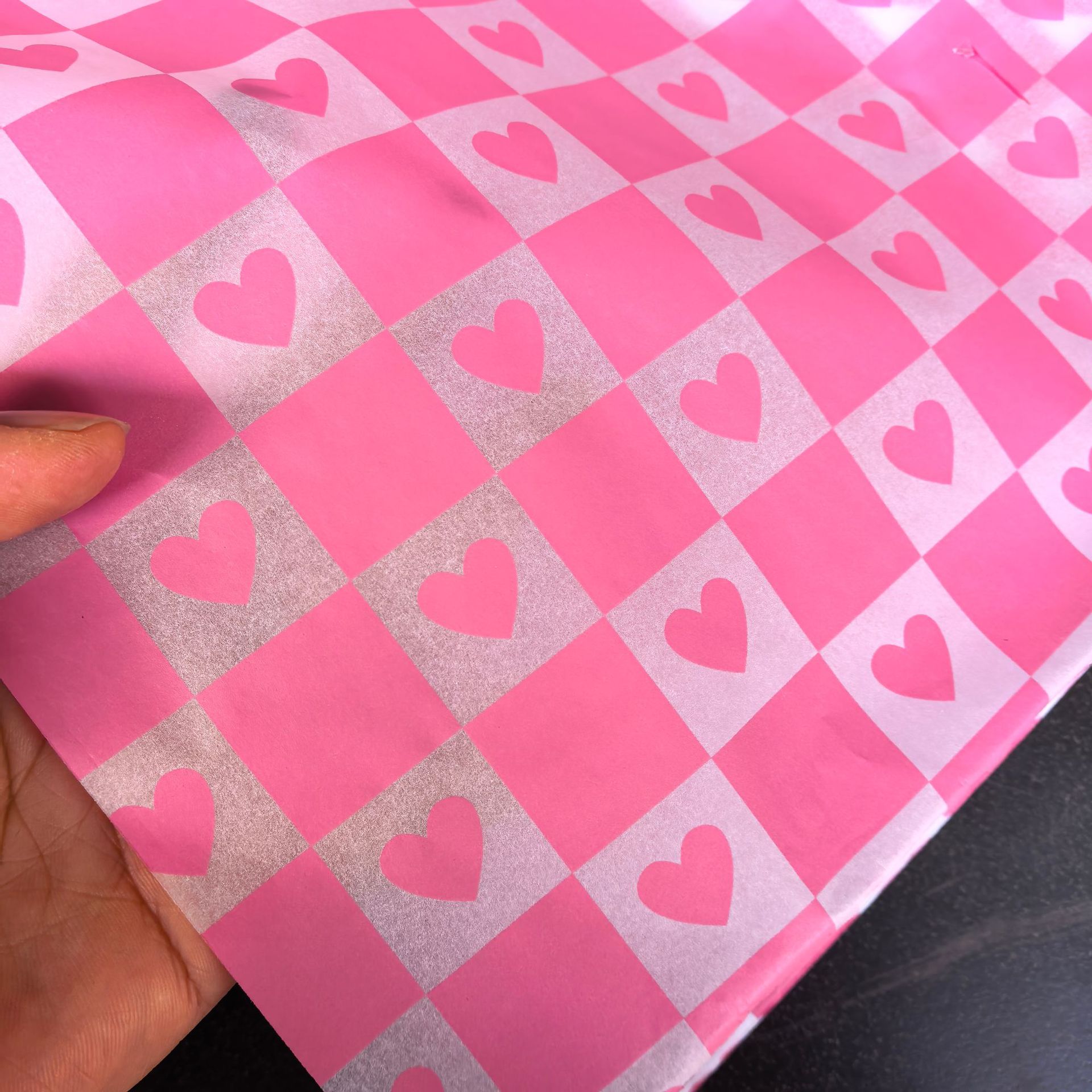 Picture of New valentine's day 10 a bag of gift packaging Sydney paper love printing copy paper tissue paper 50X70CM