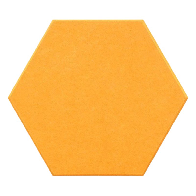 Amazon cross-border hexagonal polyester fiber sound-absorbing board noise reduction wall soundproof room background wall hexagonal display board