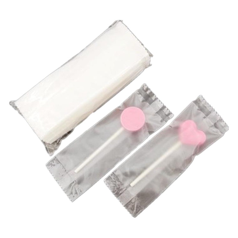 Handmade Lollipop Packaging Bag Cheese Stick Sydney Fruit Lollipop Sealed Bag Machine Sealed Bag Independent Packaging Bag