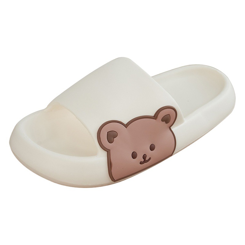 Slip-on slippers for women Summer home indoor cute home non-slip bath home couple slippers for Men Outdoor Wear