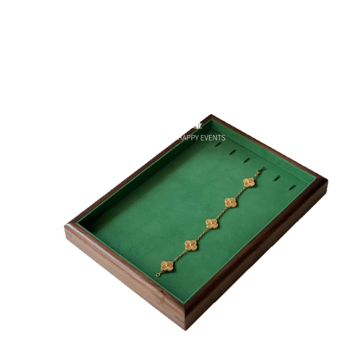 Picture of Sixi Wood Small Wholesale Jewelry Tray Walnut Jewelry Ring Necklace Storage Jewelry Display Rack Props