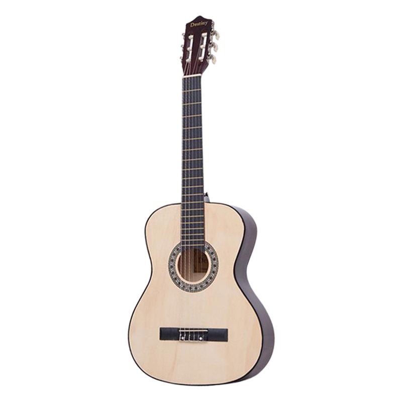 A 39-inch Classical Acoustic Guitar for Adult Students Beginners to Practice Guitar Introduction Nylon Stringed Instruments
