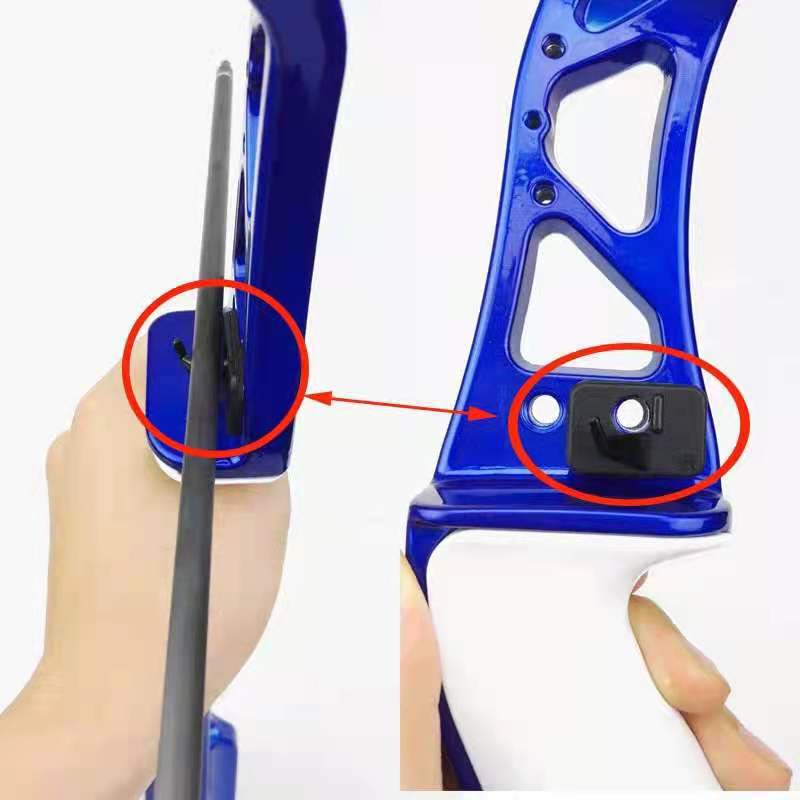 Picture of Ande King bow and arrow table reverse straight Latin American hunting light bow plastic practice table sports Arrow Hall Arrow support Arrow pad accessories