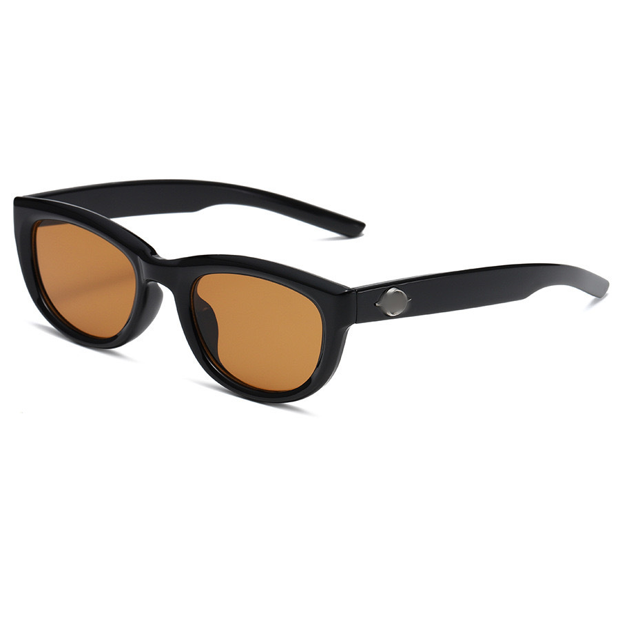 Picture of New sunglasses women's high-end anti-ultraviolet sunglasses men's European and American retro fashion oval small frame high color value