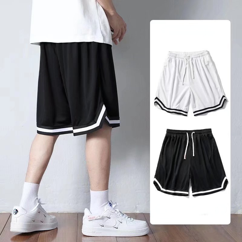 Picture of Basketball Shorts Men's Sports Loose Fashion Brand Boys Quick-drying American Men's Ice Silk Beach Fitness Shorts