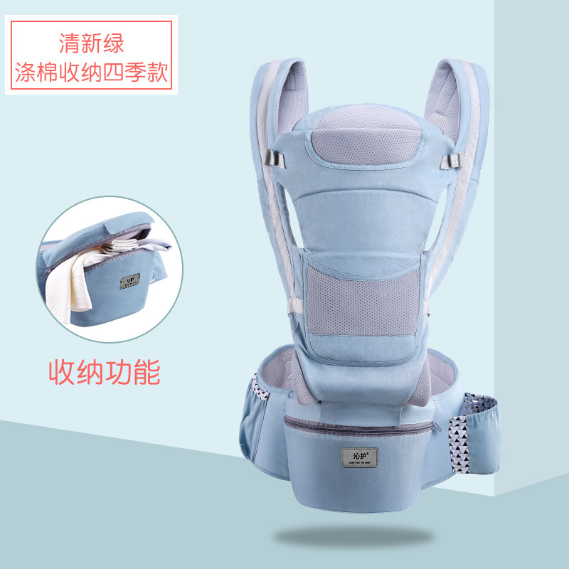 Picture of Baby Carrier Back Multifunctional Waist Stool Horizontal Hug Type Stowable Baby Waist Stool Care Factory Wholesale Sales