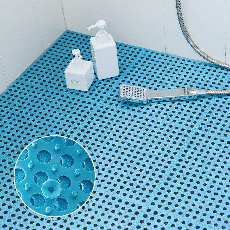 Picture of 30*30 Suction Cup Bathroom Anti-Slip Mat for Shower Room, Bath, Restroom, Toilet Floor Mat, Special for Bathroom Use