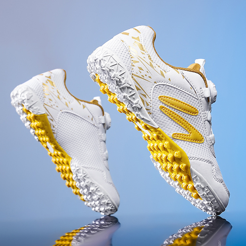 2024 Summer Cross-border Football Shoes Children and Adolescents Velcro Male and Female Broken Nails Competition sneaker for Primary and Secondary School Students