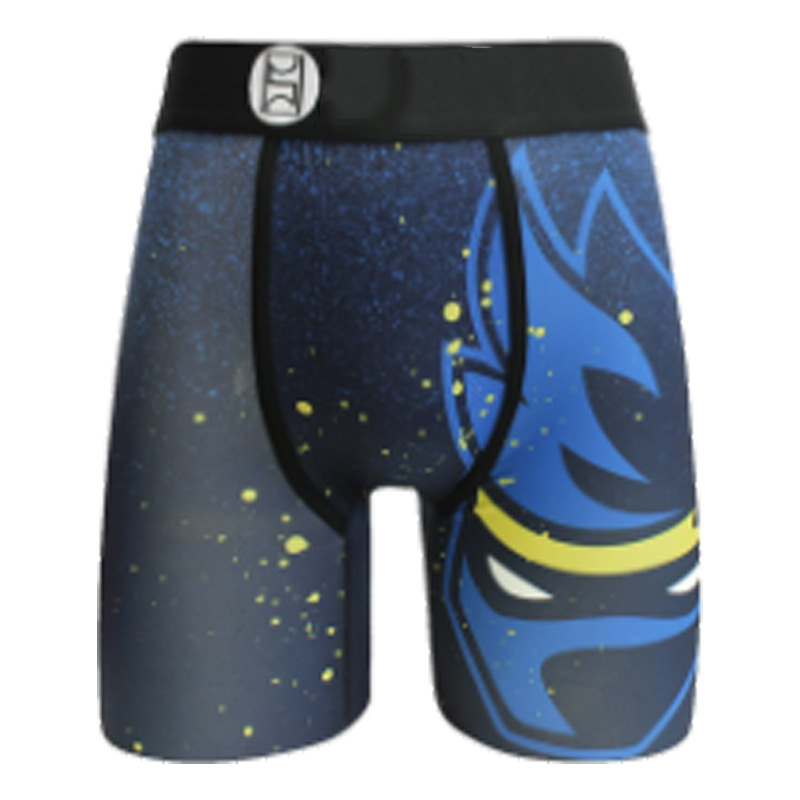 Picture of Men's Underwear Cartoon Print Men's Quick-Drying Boxer Briefs Sports Underwear Fitness Extended Underwear Men's Wholesale