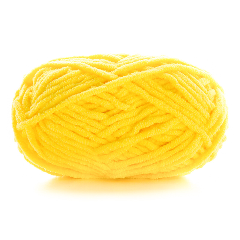 Picture of Gart Snowball Xiaomeng Handmade Diy Woven Chenille Wool Thick Ice Line Crochet Scarf Doll Baby Line